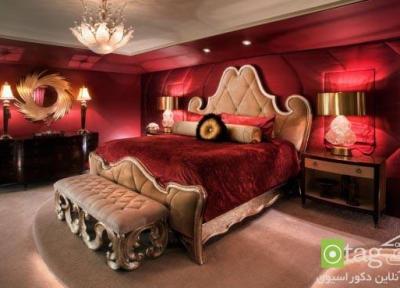 مدل اتاق خواب عروس با چیدمانی عاشقانه و رمانتیک ، عکس