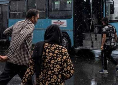وقوع رگبار باران و رعد و برق در 15 استان