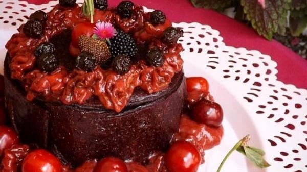 طرز تهیه کیک لواشکی بدون فر