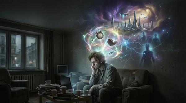 چرا گاهی درباره داشتن قدرت های خاصی مثل حس ششم یا تله پاتی یا حتی ارتباط با بیگانه های فضایی خیال پردازی می کنم؟