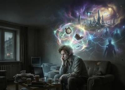 چرا گاهی درباره داشتن قدرت های خاصی مثل حس ششم یا تله پاتی یا حتی ارتباط با بیگانه های فضایی خیال پردازی می کنم؟