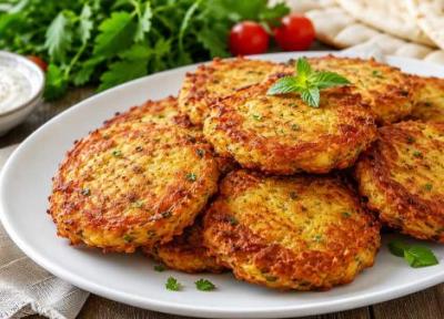 طرز تهیه کوکو سیب زمینی با پنیر پارمسان؛ ترد و خوش عطر